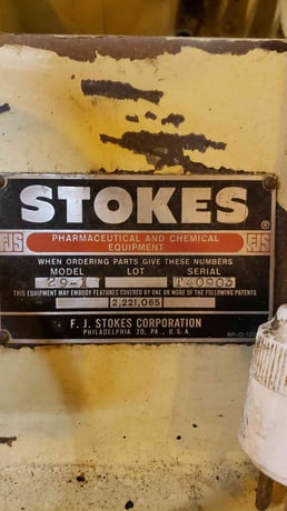Stokes #29-1, Coating Pan, 16" diameter x 10.5" deep x 9" opening - Image 3