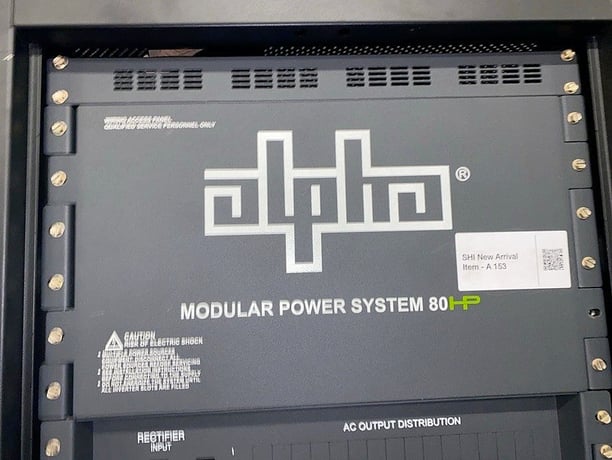 Alpha #AMPS80-2-40-MBS, Modular Power System Rectifier w/Bypass, 2 Phase, 32 kW, 40 kVA, 120-240 VAC, 48 VDC - Image 7