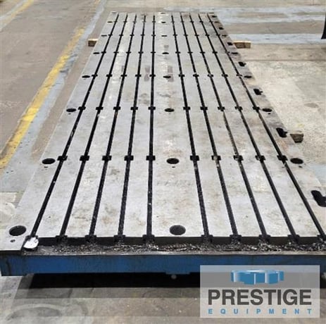 252" x 72" x 7", T-Slotted floor plate, Cast Iron construction, #43738 - Image 4