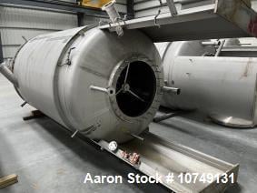 3000 gallon Gea-Niro, 304 Stainless Steel Reactor, Vertical, 43 psi @ 203°F., 6' 6" diameter, 9' 6" straight - Image 3