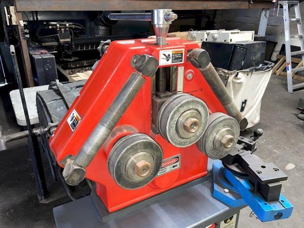 JMT #PBM30, motorized profile bending machine, hardened rolls, 1 HP, 11.8 FPM, 2016 - Image 3