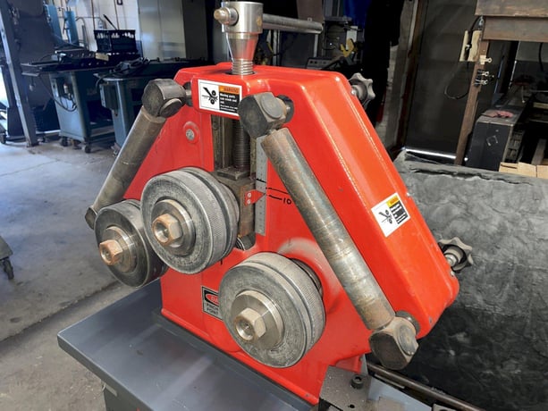JMT #PBM30, motorized profile bending machine, hardened rolls, 1 HP, 11.8 FPM, 2016 - Image 4
