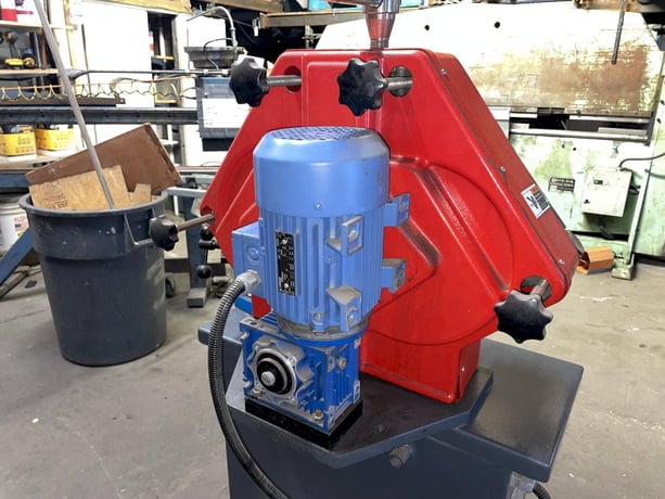 JMT #PBM30, motorized profile bending machine, hardened rolls, 1 HP, 11.8 FPM, 2016 - Image 7