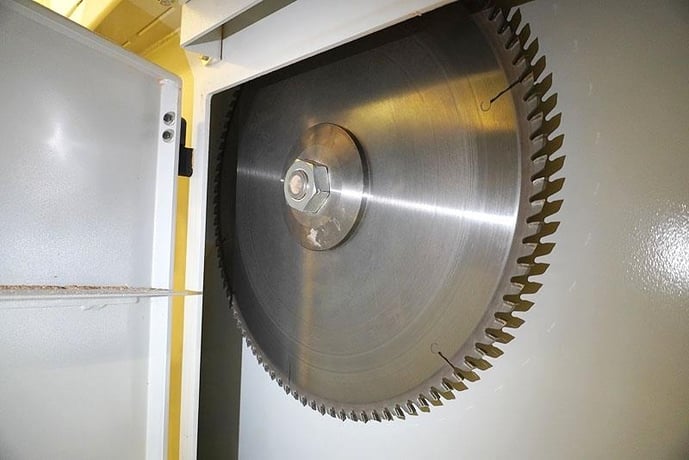 Omga #Optima-120-4200-CE, Pushfeed Optimizing & Defecting Cut-Off Saw System, 12" width x 4.94" thick - Image 8