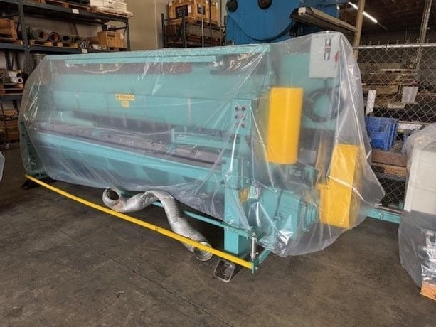 10 gauge x 10' Wysong #1010-RD, Mechanical Power Squaring Shear, 24" back gauge, 7.5 HP - Image 6