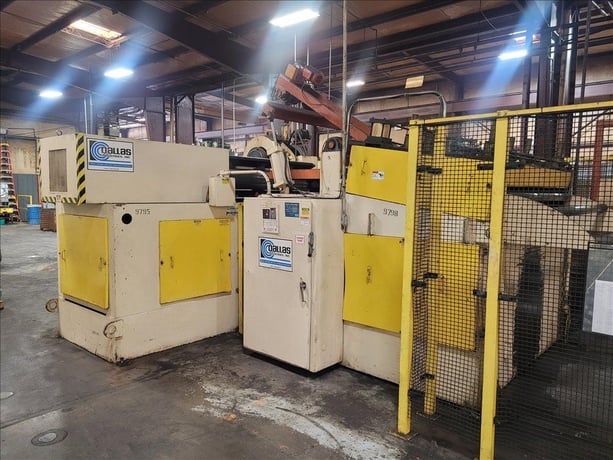 20000 lb. Coe Press Equipment #CPR-PO-200-36 / CPPS-350-36 / CPRF-436, coil feed line, 36" width x .125" - Image 2