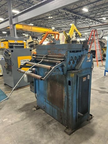 30" x .069" Littell #PM-30, powered coil straightener - Image 3
