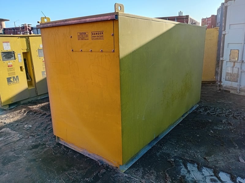 600 Amp. Metalec #123-5-1, high voltage switch, 4160 Volts, 2013 - Image 5