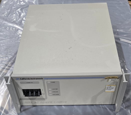 California Instruments #5001iX-NO, Power Source, 5 kVA & 8 kVA, 150/300 V Input, 187-253 V Output - Image 1