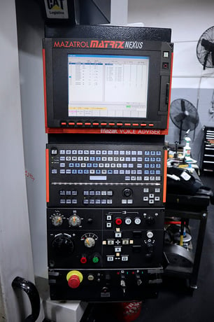 Mazak #Cybertech-4500M, CNC Lathe, 33.8" Swing, 21" Chuck, 5.5" Bar, 31.88" Turn diameter, 120" Cut length - Image 4