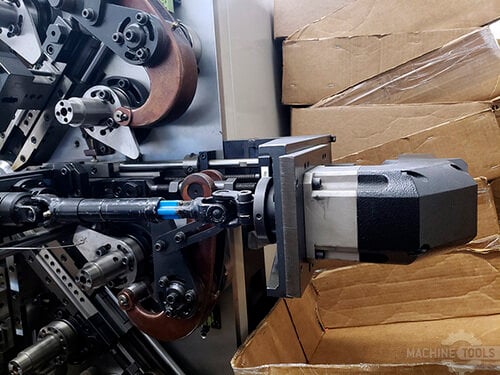Moon #AT-S35, CNC Spring & Wire Former, .048"-1.4" Wire diameter, 0-3.15 inch//max Feed Speed, 0-80 RPM Cam - Image 6