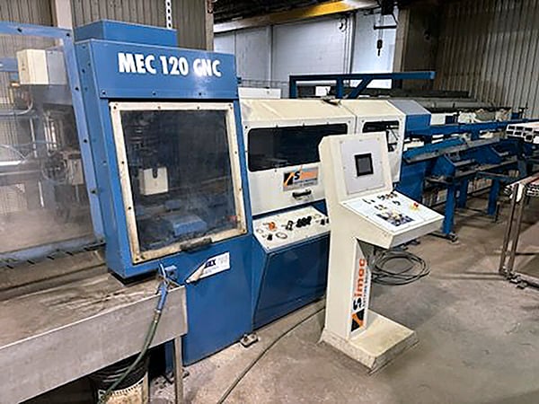 2/5" -3.94" Simec #MEC-120-CNC, Tube Saw, 0.4"-1.6" Bar, 0.4"-118" Cut length, 9.84"-13.78" Blade diameter - Image 1