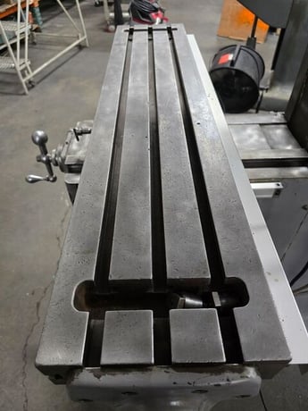 Bridgeport #Series-I, vertical knee mill, 9" x42"tbl., 1 HP step pully head, 2-Axis digital read out, 80-2720 - Image 7