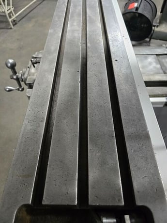Bridgeport #Series-I, vertical knee mill, 9" x42"tbl., 1 HP step pully head, 2-Axis digital read out, 80-2720 - Image 8