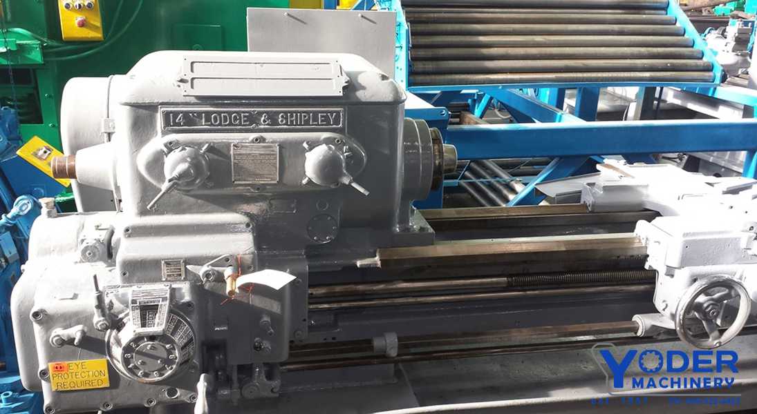 16" x 78" Lodge & Shipley engine lathe, 10-5/8" SOCS, taper att., 1160 RPM, 1955, #53702 - Image 3