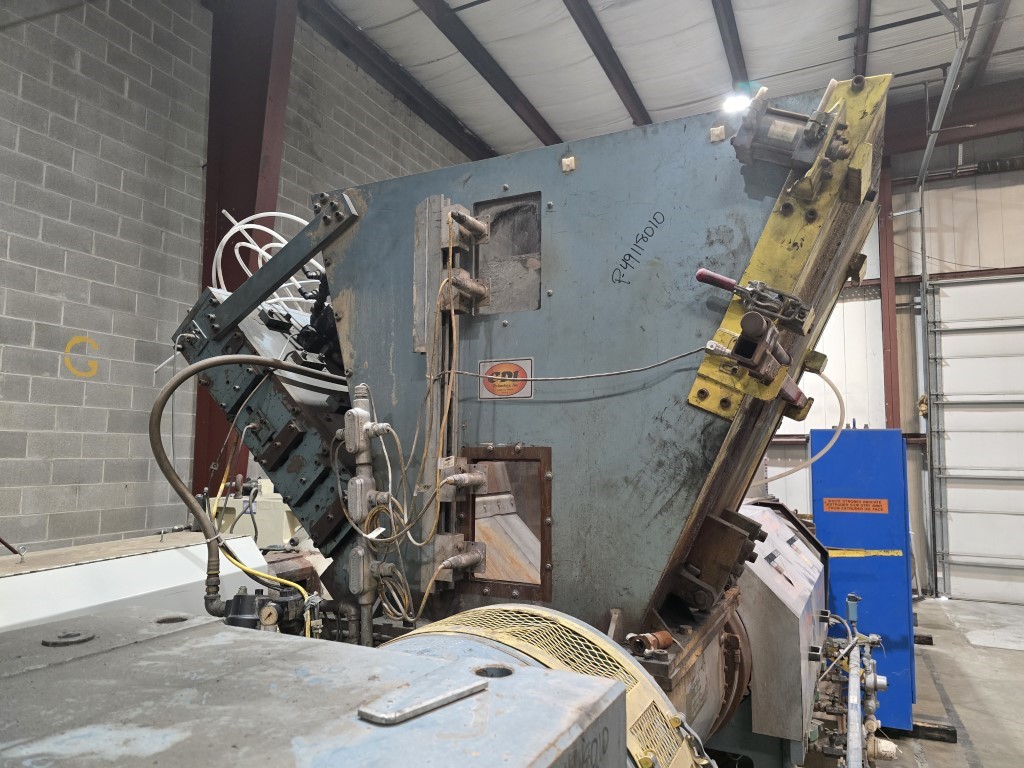 12" Crown / CDL #RPU2E400, single screw dump extruder, 10:1 L/D ratio, temperature Control panel - Image 7