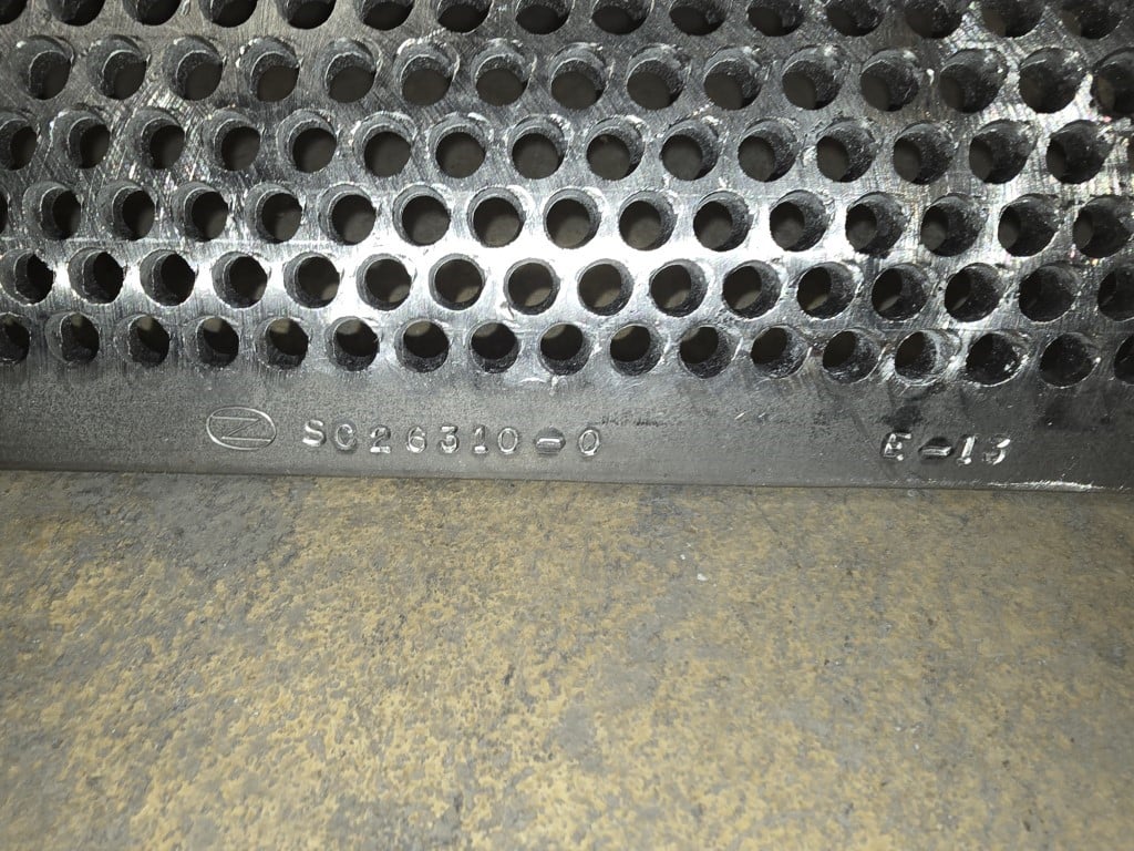 56 T Granulator Screen, .25" holes - Image 2