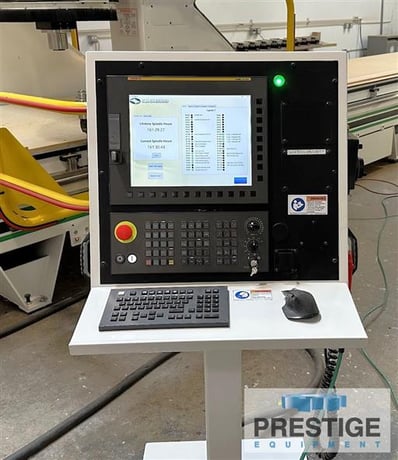 Onsrud, 5-Axis router, 60" x 408" tbl, 28" Z-Axis, 24k RPM spindle, vacuum table, 24 HP, 12 ATC, Fanuc 31i-B5 - Image 2
