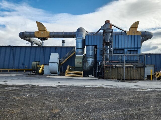 90000 cfm Scientific #SPJ-704-X4T8, baghouse dust collector, automatic pulse cleaning system - Image 2