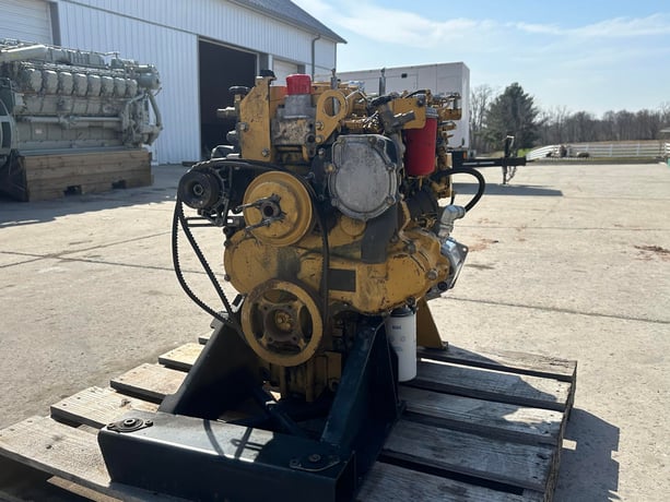Caterpillar #C4.4, engine, Tier 3 pre-emissions, 8100 hours, 2008 - Image 6