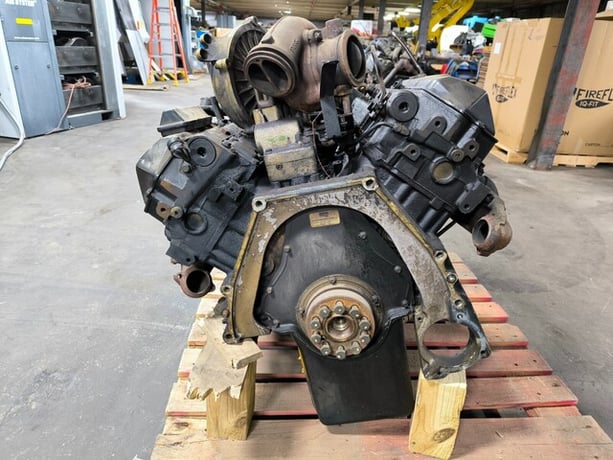 Ford #E350, Diesel Engine, 7.3 V8 International B215F w Turbo Truck, Used - Image 2