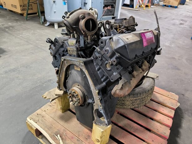 Ford #E350, Diesel Engine, 7.3 V8 International B215F w Turbo Truck, Used - Image 4