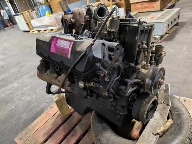 Ford #E350, Diesel Engine, 7.3 V8 International B215F w Turbo Truck, Used - Image 7
