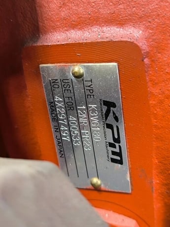 KPM Kawasaki #K3VG180-12NR-PR23, Hydraulic Pump Assembly K480085 Parts Only - Image 4