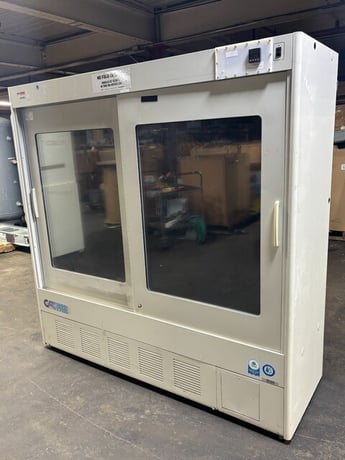 Sanyo Medicool #MPR-1012, Pharmaceutical Refrigerator 115V 1PH Stainless Lab Used - Image 2