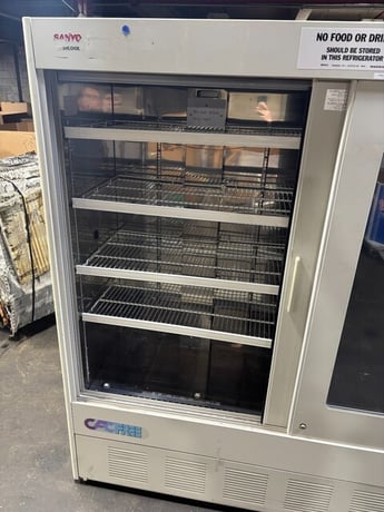Sanyo Medicool #MPR-1012, Pharmaceutical Refrigerator 115V 1PH Stainless Lab Used - Image 8