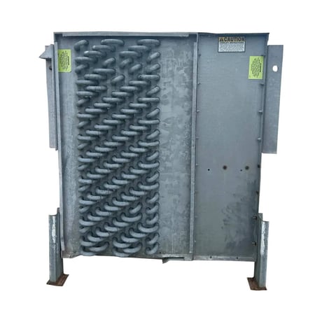 3 Fans, Frick/JCI #SICB-3B-6310-4-2-RH2, Recirculated Ammonia Evaporator Coil, 26.8 TR, 39294 cfm, R-717 - Image 2