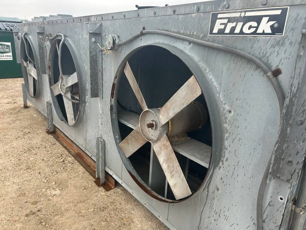 3 Fans, Frick/JCI #SICB-3B-6310-4-2-RH2, Recirculated Ammonia Evaporator Coil, 26.8 TR, 39294 cfm, R-717 - Image 9