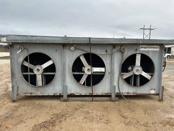 3 Fans, Frigid/Imeco #ICB-3B-636-4-RH, Recirculated Ammonia Evaporator Coil, 20.1 TR, 37373 cfm, R-717, 2002 - Image 3