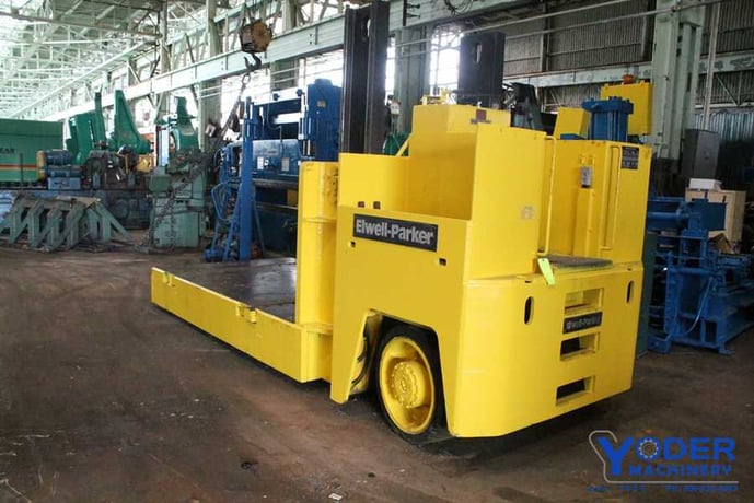 30000 lb. Elwell-Parker type E, hydraulic die cart, 70" x118" platform, 1995, #54069 - Image 3