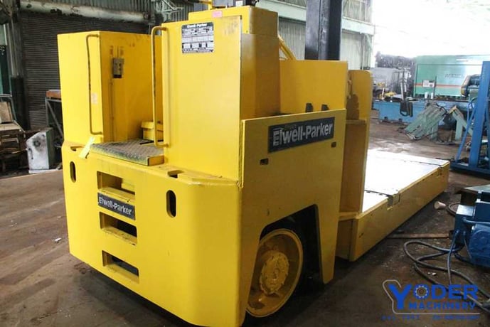 30000 lb. Elwell-Parker type E, hydraulic die cart, 70" x118" platform, 1995, #54069 - Image 7