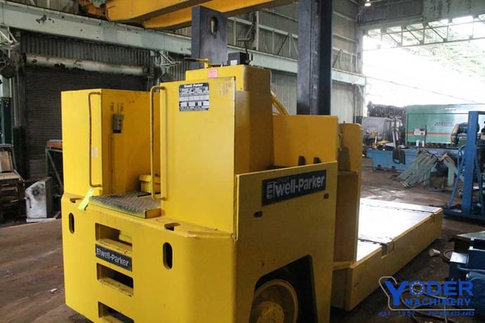 30000 lb. Elwell-Parker type E, hydraulic die cart, 70" x118" platform, 1995, #54069 - Image 8