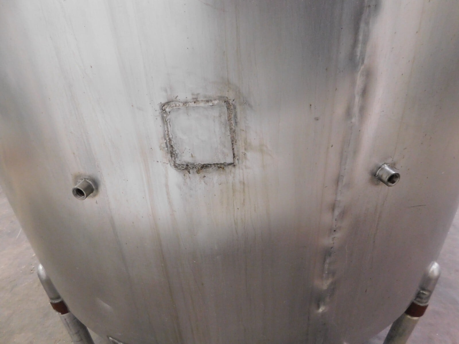 400 gallon Groen, 2 compartment open top Stainless steel tank, 54" diameter - Image 7
