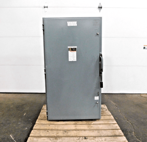 400 Amp. Square D HU365, heavy duty safety switch, 600 VAC, 600 VDC, 3 phase - Image 1