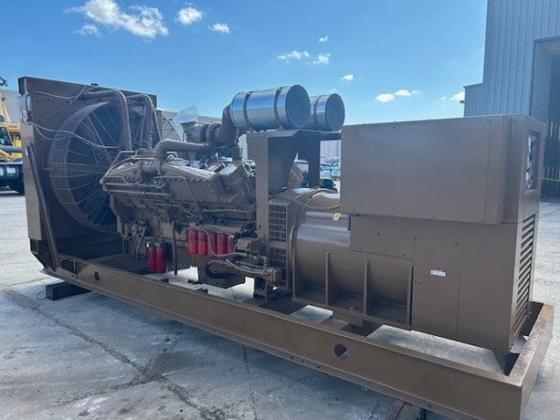 1250 KW Cummins #KTA50-G3, 1800 RPM, 60 HZ 480 Volts, 1016 hours, 1989 - Image 5