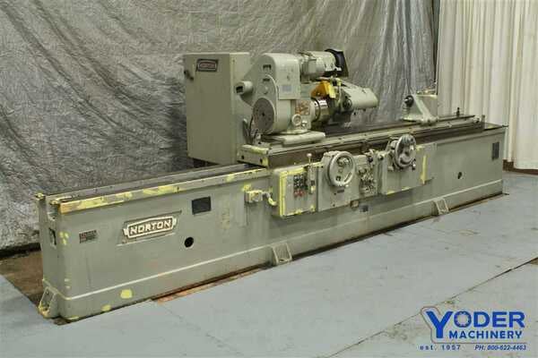 14" x 72" Norton #U4, universal grinder w/drop down ID, 12" wheel, #56800 - Image 1