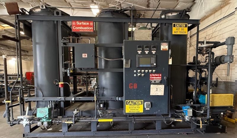 6000 cu.ft./hr., Surface Combustion #V-1251, Endothermic Gas Generator - Image 1