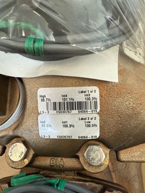 RecordAll Badger Compound Series #3-LL-NS-NFS-61-G-MTR, potable water meter, 3", HRE, ITRON, Gallon (3 - Image 6