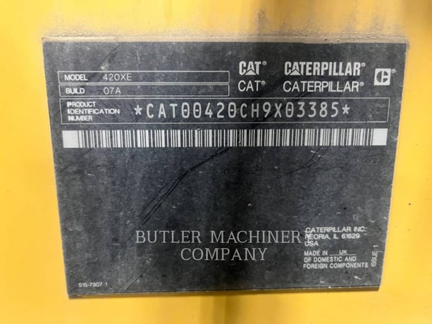 Cat 420, Backhoe Loader, 724 hours, S/N: H9X03385, 2024 - Image 6