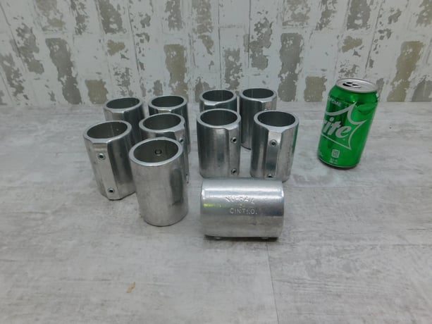 10 NEW Nu-Rail Structural Slip On Coupling, #70-8, 1 1/2" NPS - Image 1