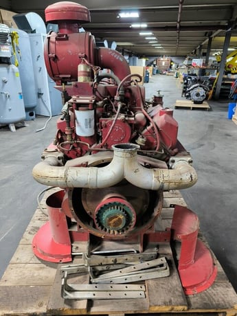 86 HP Cummins #V-378-F1, Driving Fire Pump Engine Internal Combustion 59 Hours - Image 3