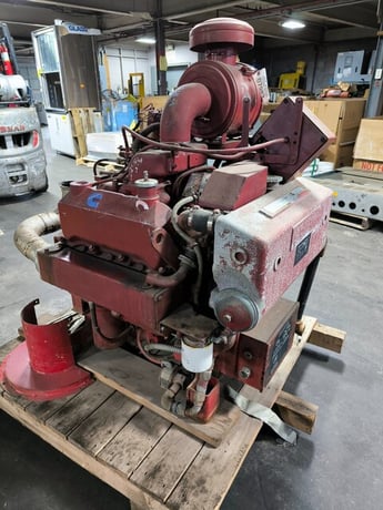 86 HP Cummins #V-378-F1, Driving Fire Pump Engine Internal Combustion 59 Hours - Image 4