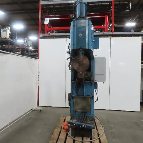 Taylor Winfield #LSCB-48-75, press type seam spot welder, EN6001 Control has version 7,000 software - Image 3
