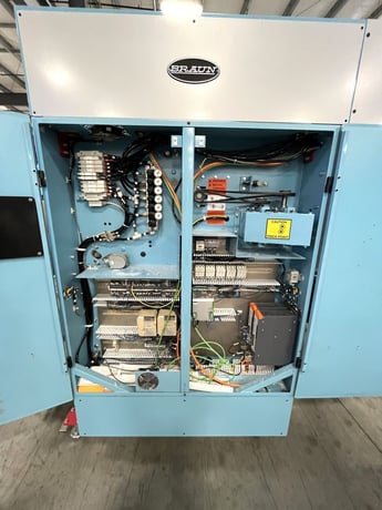 3-Station Braun #PS3SF-130, Spreader Feeder, 1 HP, 480 V, 2017 Specsheet Photo(9 available) Link - Image 6