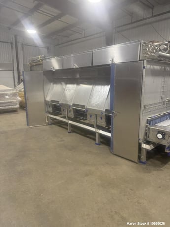 DSI Dantech Industrial Crust Freezer Machine, Model Ultraflow Max, 41" width x 13' freeze chamber, Stainless - Image 2