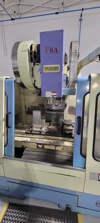 Takumi #V8A, CNC vertical machining center, Mitsubishi Meldas 500 Control, 31" X, 20" Y, 18" Z, 8000 RPM, 24 - Image 2